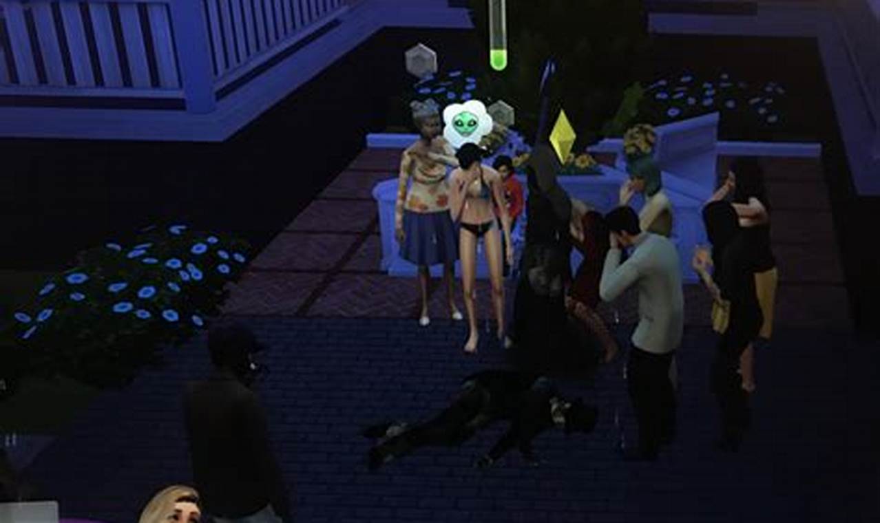 Sims 4 Charity Benefit Party