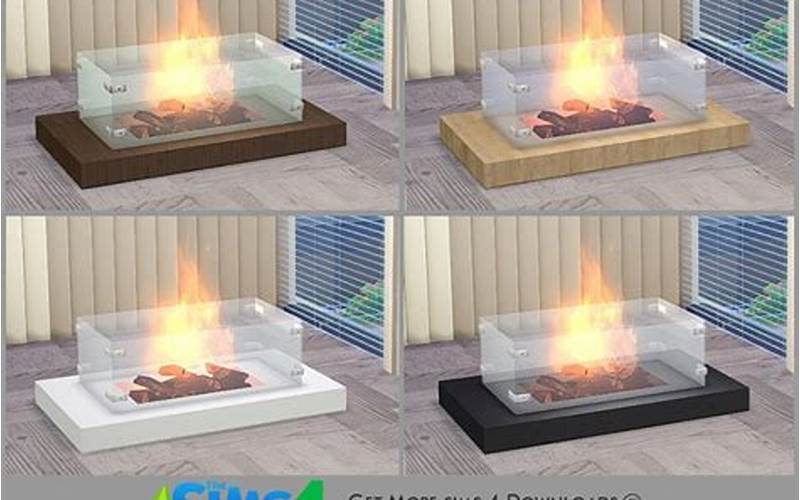 Sims 4 Fire Pit Cc
