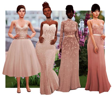 Sims 4 Formal Dresses