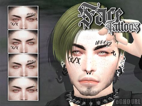 Sims 3 Face Tattoos