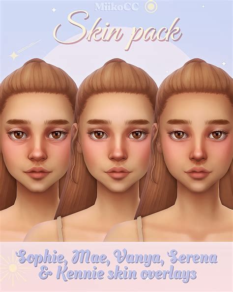 Enhance Your Sim's Natural Beauty with Sims 4 CC Skin Overlays: The Ultimate Guide