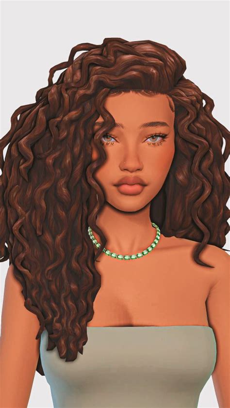Sims 4 Curly Hair Female