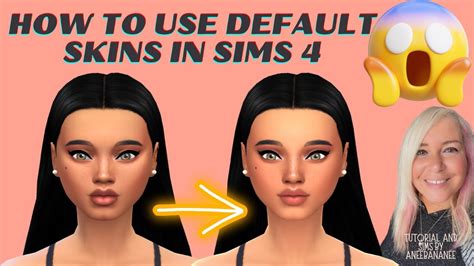 Unleash Heartfelt Customizations: Indulge in a Soulful Gaming Experience with Sims 4 Default Skin Revamp!