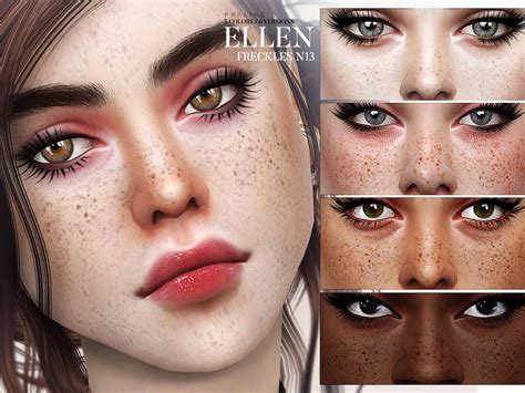 You Deserve to Shine: Discover the Beauty of Sims 4 Freckles Skin Detail Enhancements