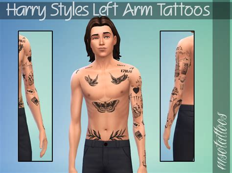Sims 4 Harry Styles Tattoos