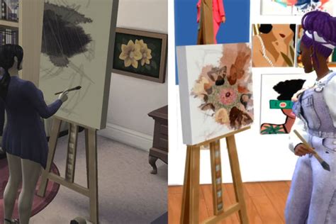 Sims 4 Painting Skill