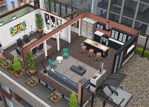 Sims 4 Open Concept House Layout