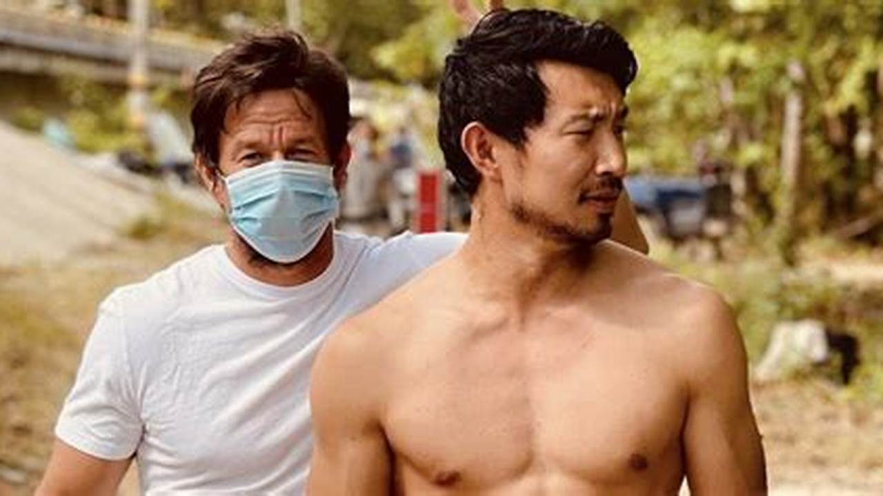 Simu Liu And Mark Wahlberg In Arthur The King (Image Credit, 2024