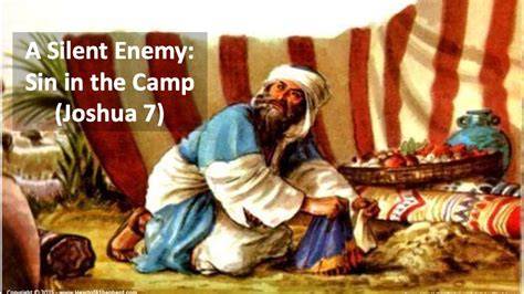 Sin In The Camp Scripture