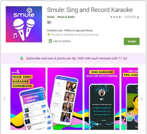 Sing! Karaoke by Smule: Aplikasi Karaoke Live dengan Fitur Duet dengan Teman