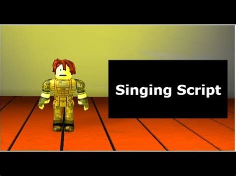 Sing songs in chat script roblox - YouTube