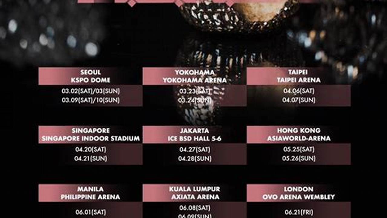 Singapore Kpop Concert 2024 Lineup