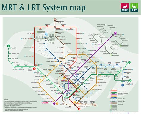 Singapore Future MRT/LRT Map (August 2014) « Blog