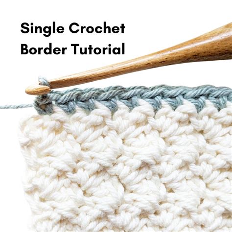 Single Crochet Blanket Border