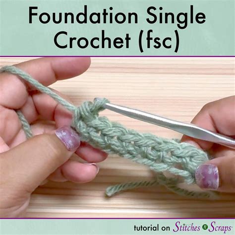 Single Crochet Foundation
