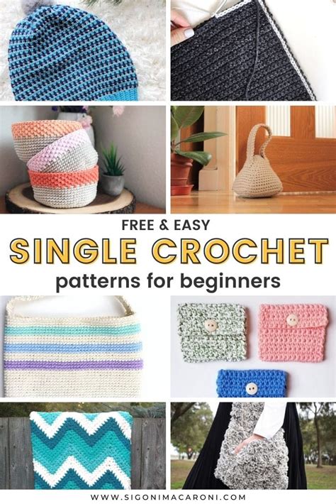 Single Crochet Projects