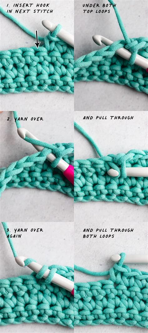 Single Crochet Step By Step Pictures