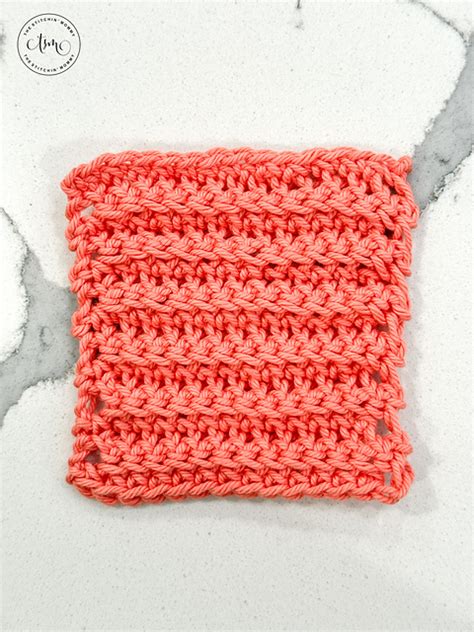 Single Crochet Washcloth
