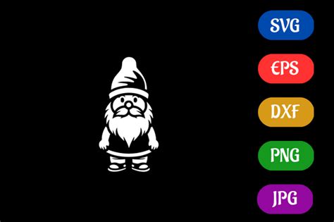 Download Single Line Gnome Silhouette DXF Files