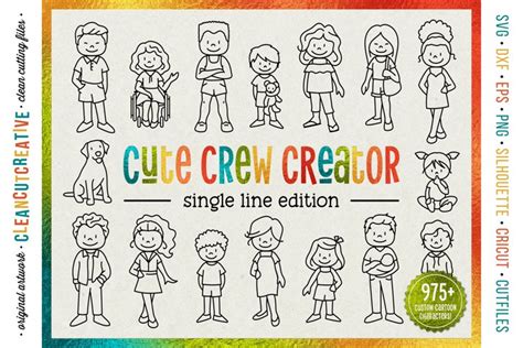 Download Single Line Stick Family Easy Edite
