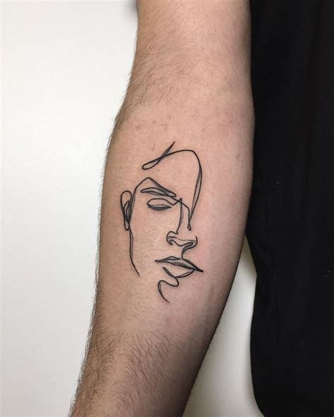 15 Unique Single Line Tattoo Designs You Should See