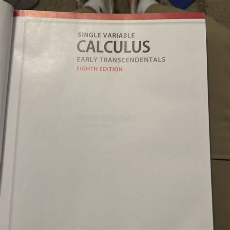 Single Variable Calculus: Early Transcendentals
