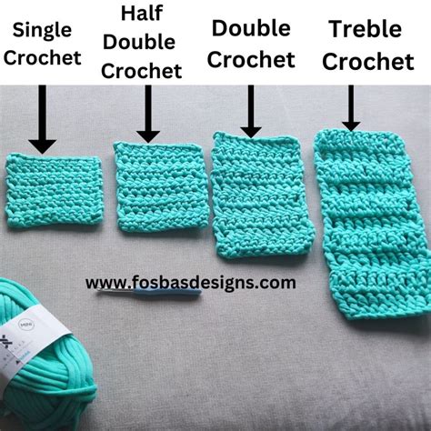 Single Vs Double Crochet