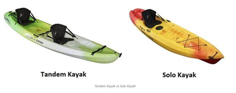 Single vs Tandem Kayak