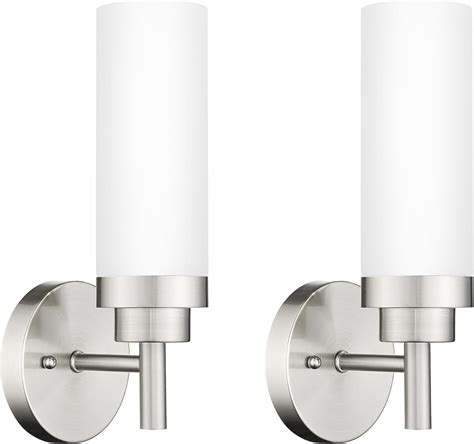Single-bulb sconces vanity lights