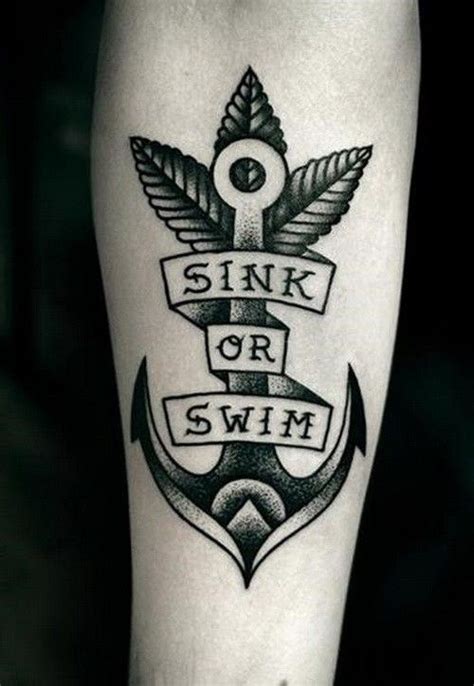 Sink or swim anchor tattoo desigan ArT DRaAwIng & Tattoo