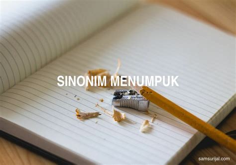 Sinonim Menumpuk