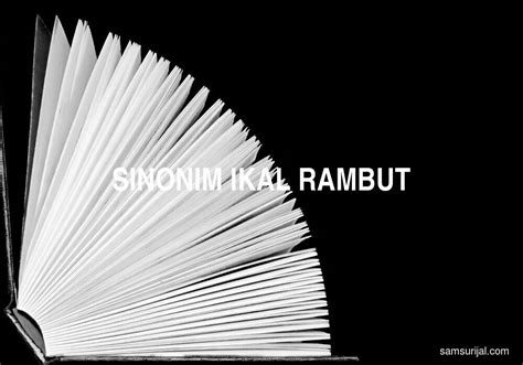 Sinonim rambut