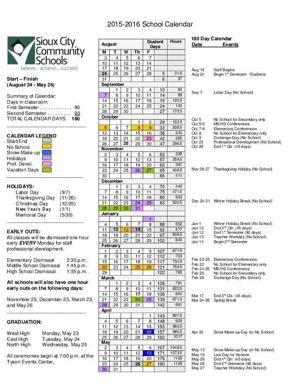 Sioux City Community Calendar