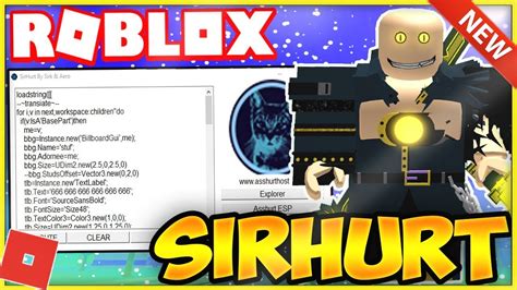 Sirhurt Premium Roblox Exploits U0026 Hacks Cheats Robux 