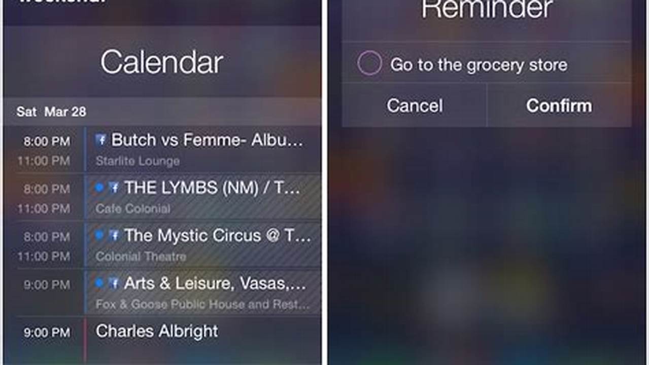 Siri Reminders Google Calendar