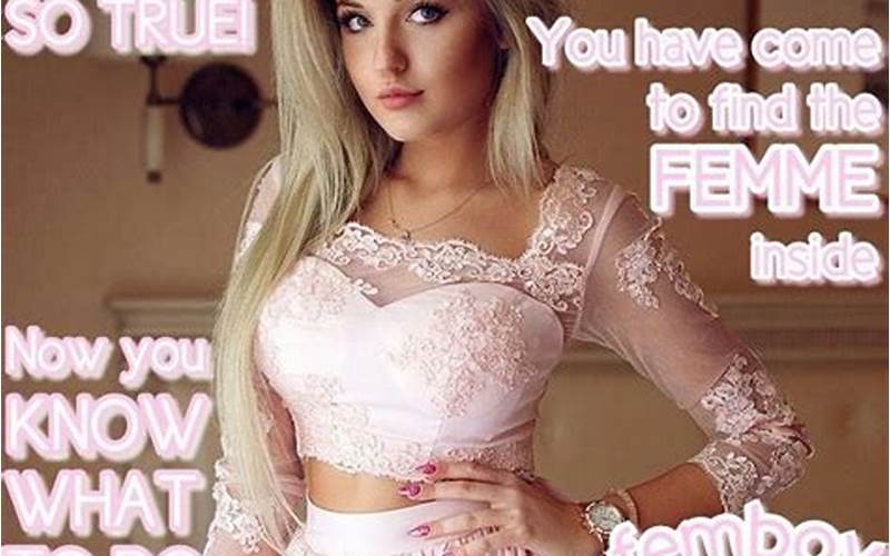 Sissy Pics with Captions – Exploring the World of Sissification