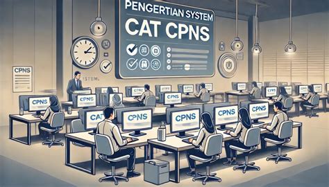 Ilustrasi sistem CAT CPNS