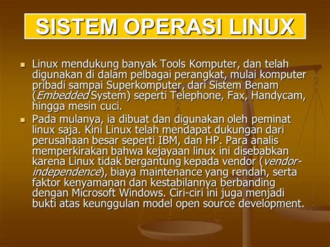 Sistem Operasi Linux Menyediakan Dua Pihak Yaitu