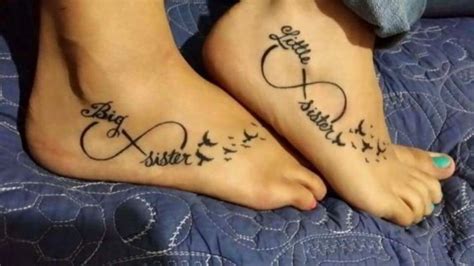 20 Matching Sister Foot Tattoos Ideas Images SheIdeas