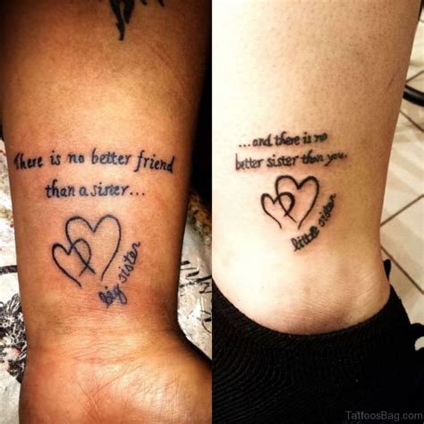 Sister tattoos Sister tattoos, Tattoos, Tattoo quotes