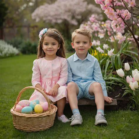 Sister Brother Matching Easter Outfits
