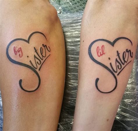 Tattoos for sisters Sister heart tattoos, Friend tattoos
