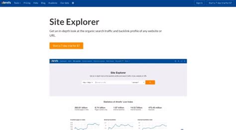 Site Explorer