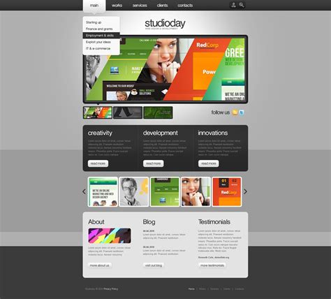 Site Flash Template
