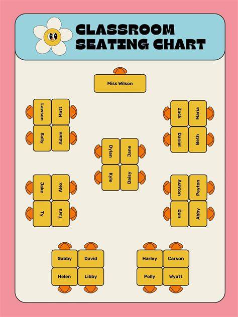 Sitting Chart Template