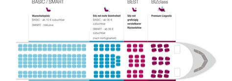 Sitzplatz Eurowings