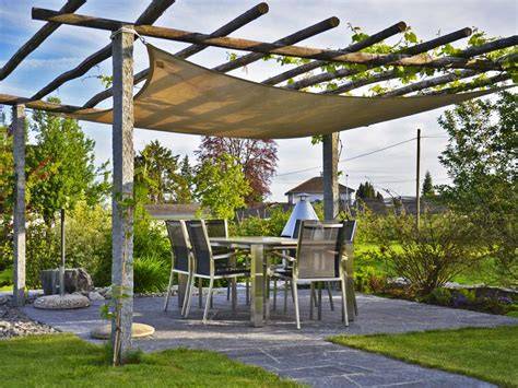 Sitzplatz Pergola