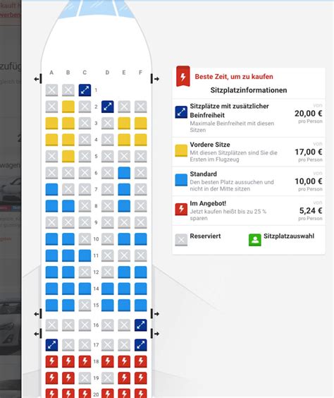 Sitzplatz Ryanair
