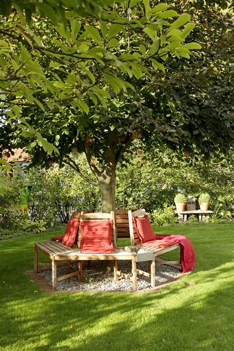 Sitzplatz Unter Baum