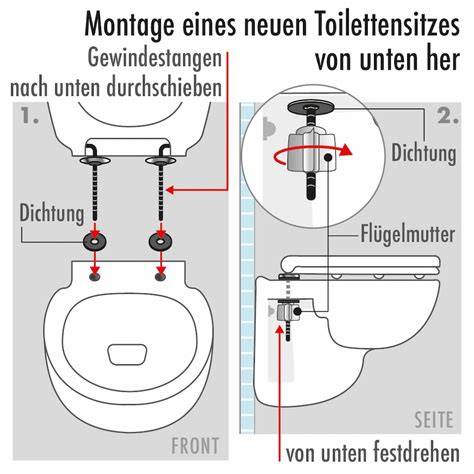 Sitzplatz Wc Sitz Montage